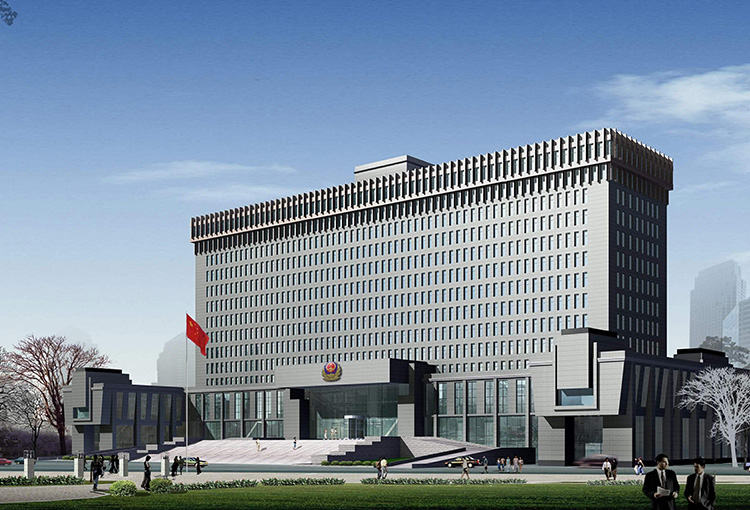 遼寧本溪公安局1.2萬(wàn)平金屬幕墻工程