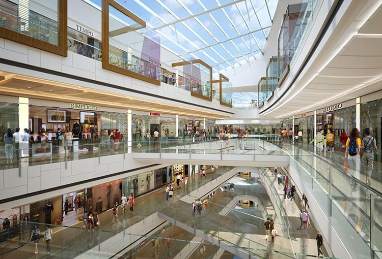 內(nèi)蒙呼倫貝爾商場(chǎng)電梯幕墻裝飾工程